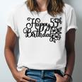 Happy Birthday Th V5 Unisex Jersey Short Sleeve Crewneck Tshirt