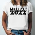 Hello V3 Unisex Jersey Short Sleeve Crewneck Tshirt