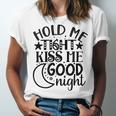 Hold Me Tight Kiss Me Good Night Cute Clothes Baby Design Baby Tshirt Unisex Jersey Short Sleeve Crewneck Tshirt