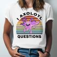 I Axlotl Questions Cute Axlotl V3 Unisex Jersey Short Sleeve Crewneck Tshirt