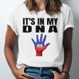 Its In My Dna Haitian Flag Haitian Independence Jersey T-Shirt
