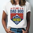Its Not A Dad Bod Its A Father Figure Dad Joke Fathers Day Jersey T-Shirt