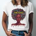 Juneteenth S For Afro Beautiful Black Pride 2022 African American Jersey T-Shirt