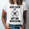 Keep Calm And Let Me Save Your Kitty Unisex Jersey Short Sleeve Crewneck Tshirt