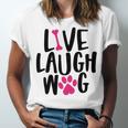 Live Laugh Bark 9 Trending Shirt Unisex Jersey Short Sleeve Crewneck Tshirt