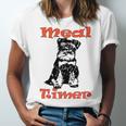 Miniature Schnauzer At Home Meal Timer Multi Tasking Dog Unisex Jersey Short Sleeve Crewneck Tshirt