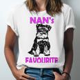 Miniature Schnauzer At Home Nans Favourite Multi Tasking Dog Unisex Jersey Short Sleeve Crewneck Tshirt