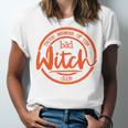 Proud Member Of The Bad Witch Club Circle Basic Unisex Jersey Short Sleeve Crewneck Tshirt