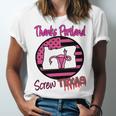 Thanks Portland Screw Texas Mind Your Own Uterus Unisex Jersey Short Sleeve Crewneck Tshirt