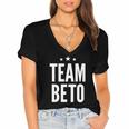 Team Beto Beto Orourke President 2020 Gift Women's Jersey Short Sleeve Deep V-Neck Tshirt