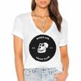 Bored Ape Yacht Club Nft Club Women's Jersey Short Sleeve Deep V-Neck Tshirt