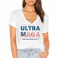 Ultra Maga And Proud Of It V5 Women's Jersey Short Sleeve Deep V-Neck Tshirt