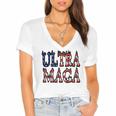 Ultra Maga V26 Women's Jersey Short Sleeve Deep V-Neck Tshirt