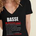 Basse Fact FactShirt Basse Shirt For Basse Fact Women's Jersey Short Sleeve Deep V-Neck Tshirt