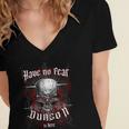 Dunson Name Shirt Dunson Family Name Women's Jersey Short Sleeve Deep V-Neck Tshirt