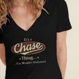 Its A Chase Thing You Wouldnt Understand Shirt Personalized Name GiftsShirt Shirts With Name Printed Chase Women's Jersey Short Sleeve Deep V-Neck Tshirt