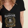 Its A Harbour Thing You Wouldnt Understand Name Women's Jersey Short Sleeve Deep V-Neck Tshirt