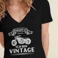 Motorcycle Motorcycles Bikers 490 Shirt Women's Jersey Short Sleeve Deep V-Neck Tshirt