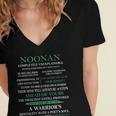 Noonan Name Gift Noonan Completely Unexplainable Women's Jersey Short Sleeve Deep V-Neck Tshirt