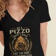 Pizzo Name Shirt Pizzo Family Name Women's Jersey Short Sleeve Deep V-Neck Tshirt