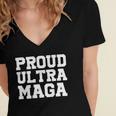 Proud Ultra Maga V10 Women's Jersey Short Sleeve Deep V-Neck Tshirt