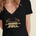 This Is How I Roll 127 Trending Shirt Women's Jersey Short Sleeve Deep V-Neck Tshirt