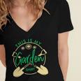 This Is My Garden Gardener Hoblandscape 551 Shirt Women's Jersey Short Sleeve Deep V-Neck Tshirt