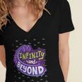 To Infinity And Beyond 491 Trending Shirt Women's Jersey Short Sleeve Deep V-Neck Tshirt