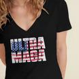 Ultra Maga And Proud Of It A Ultra Maga And Proud Of It V17 Women's Jersey Short Sleeve Deep V-Neck Tshirt