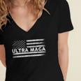 Ultra Maga And Proud Of It A Ultra Maga And Proud Of It V6 Women's Jersey Short Sleeve Deep V-Neck Tshirt