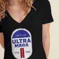 Ultra Maga V21 Women's Jersey Short Sleeve Deep V-Neck Tshirt