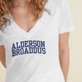 Alderson Broaddus University Oc0235 Gift Women's Jersey Short Sleeve Deep V-Neck Tshirt