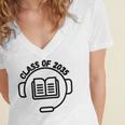 Class Of 2035 Grow With Me Women's Jersey Short Sleeve Deep V-Neck Tshirt