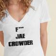 F Jae Crowder V2 Women's Jersey Short Sleeve Deep V-Neck Tshirt