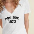 Pro Roe 1973 V2 Women's Jersey Short Sleeve Deep V-Neck Tshirt