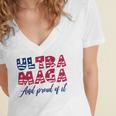 Ultra Maga And Proud Of It A Ultra Maga And Proud Of It V5 Women's Jersey Short Sleeve Deep V-Neck Tshirt