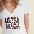 Ultra Maga V26 Women's Jersey Short Sleeve Deep V-Neck Tshirt