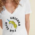 Unicorn Fan Club 17 Trending Shirt Women's Jersey Short Sleeve Deep V-Neck Tshirt