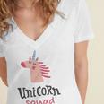 Unicorn Squad 20 Trending Shirt Women's Jersey Short Sleeve Deep V-Neck Tshirt