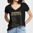 Guerrero Name Gift Guerrero Facts Women's Jersey Short Sleeve Deep V-Neck Tshirt