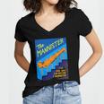 The Mannister The Man Who Can Become A Bannister Women's Jersey Short Sleeve Deep V-Neck Tshirt