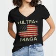 Ultra Maga And Proud Of It A Ultra Maga And Proud Of It V10 Women's Jersey Short Sleeve Deep V-Neck Tshirt