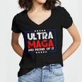 Ultra Maga And Proud Of It A Ultra Maga And Proud Of It V15 Women's Jersey Short Sleeve Deep V-Neck Tshirt