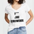 F Jae Crowder V2 Women's Jersey Short Sleeve Deep V-Neck Tshirt