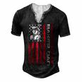 Mens 4Th Of July Us Flag Baker Dad For Fathers Day Men's Henley T-Shirt Black