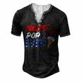 Coolest Pop Ever Ice Cream America 4Th Of July Men's Henley T-Shirt Black