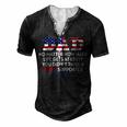 Dad Happy Fathers Day No Matter How Hard Life Gets At Least Men's Henley T-Shirt Black