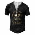 Dads With Tattoos And Beards Men's Henley T-Shirt Black