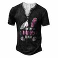 Easter Im Daddy Bunny For Dads Family Group Men's Henley T-Shirt Black