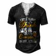I Dont Always Drink When Im Camping Lovers Funny Camper Men's Henley Button-Down 3D Print T-shirt Black